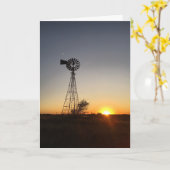 medeleven met windmolen kaart (Gele Bloem)