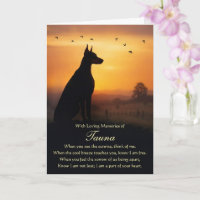 Medelijden met Dobermann Verlies van Hond