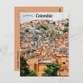 Medellin Colombia Briefkaart (Voorkant / Achterkant)