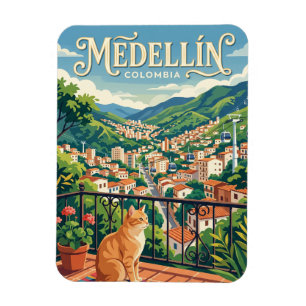 Medellín Colombia Magneet