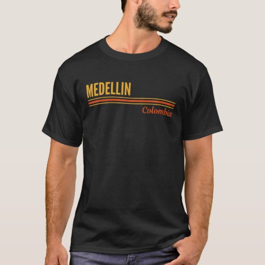 Medellin Colombia T-shirt (Voorkant)