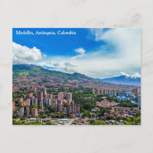 Medellín, Colombie Carte postale Cerro El Volador