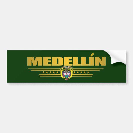 Medellin Pride Bumpersticker (Voorkant)