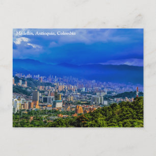 Medellín (stad van de etherische lente) briefkaart