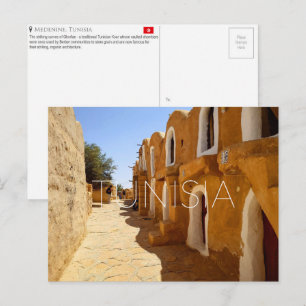Medenine, Tunesië Reisansichtkaart Briefkaart