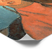 medeo modigliani - meisje met pigtails poster (Hoek)