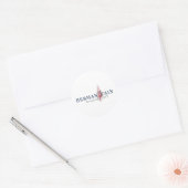 medeondertekenaar ronde sticker (Envelop)