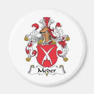 Meder Family Crest Magneet
