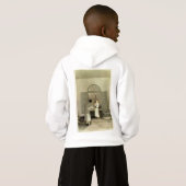 Medevi Brunn Klein Logo Kinderen Hoodie (Brunn) (Achterkant volledig)