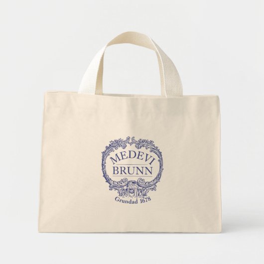 Medevi Brunn Logo Canvas Handle Sac (Devant)