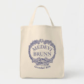 Medevi Brunn Logo Groot Kruidenier Tas (Voorkant)