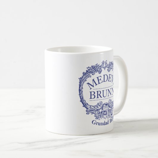 Medevi Brunn Logo Mug (Devant droit)