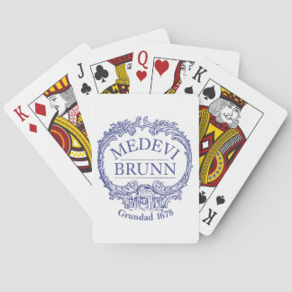 Medevi Brunn Logo Speelkaarten