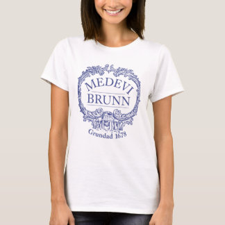 Medevi Brunn Logo T-shirt voor dames