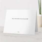 Medewerker 15e Jubileum Elegant Golden Kaart (Achterkant)