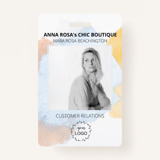 *~* Medewerker Afbeelding Afbeelding - Logo - Barc Badge (Voorkant)