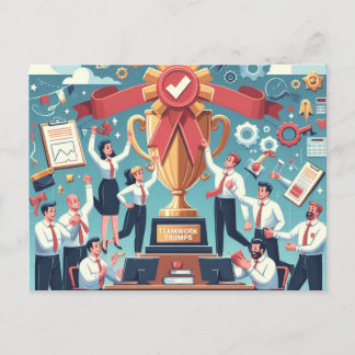 Medewerker Appreciation Day Cheers Briefkaart