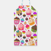 Medewerker Colleague Sweet Cupcake Cadeaulabel (Achterkant)