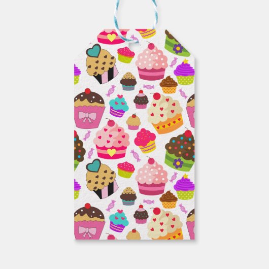 Medewerker Colleague Sweet Cupcake Cadeaulabel (Achterkant)