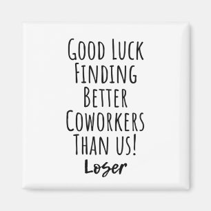 medewerker, collega, afscheid, veel succes met T-S Magneet