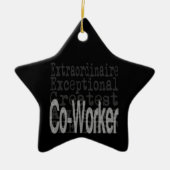 Medewerker Extraordinaire Keramisch Ornament (Voorkant)