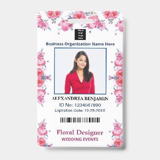 Medewerker Foto Naam ID Kaart Aangepast Badge