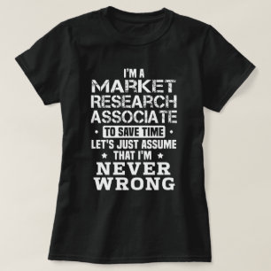 medewerker marktonderzoek t-shirt