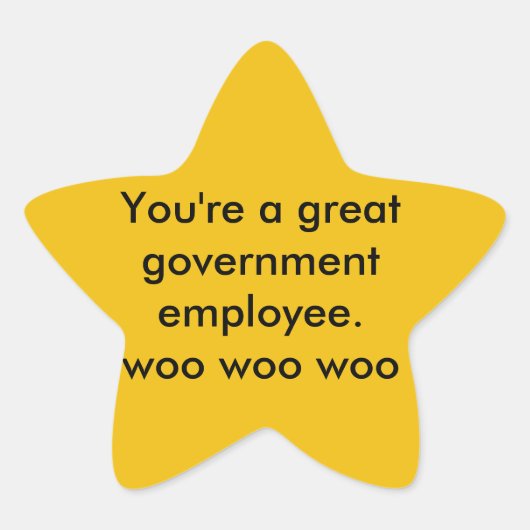 Medewerker Sticker (Voorkant)