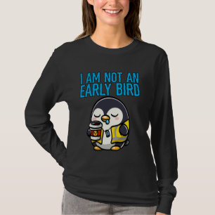 Medewerker Swagazon Associate Ik ben geen vroege v T-shirt