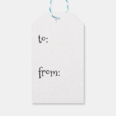 Medewerker, Team, Personeel Waardering Gift Label Cadeaulabel (Achterkant)