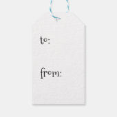 Medewerker, Team, Personeel Waardering Gift Label Cadeaulabel (Achterkant)