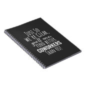 Medewerker Vaarwel | Medewerker Moving | Verlaten Notitieboek (Rechterzijde)