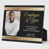 Medewerker van het jaar Foto Gold Custom Awards Fotoplaat (Zijkant)