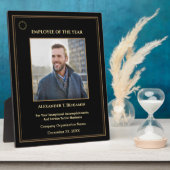 Medewerker van het jaar Foto Gold Custom Awards Fotoplaat (Zijkant)