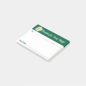 Medewerkererkenning award bedankbriefjes post-it® notes (Schuin)