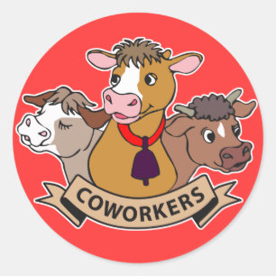 Medewerkers Ronde Sticker