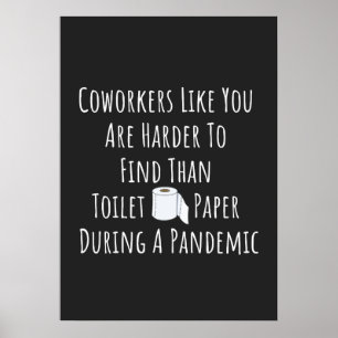 Medewerkers zoals jij zijn moeilijker te vinden poster
