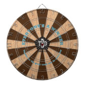 Medewerkerserkenning verloving prijs dart board dartbord (Voorkant)