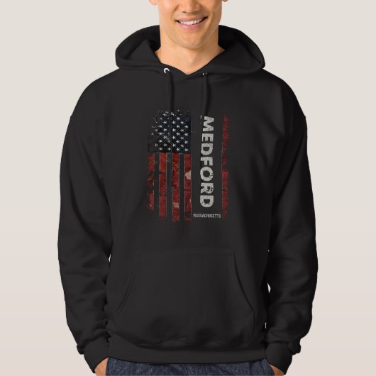 Medford Massachusetts Hoodie (Voorkant)