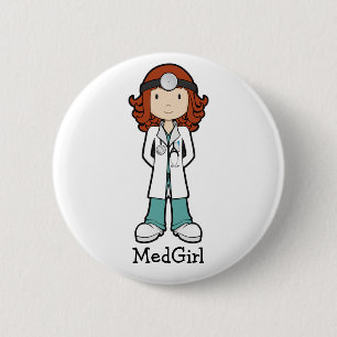MedGirl Ronde Button 5,7 Cm