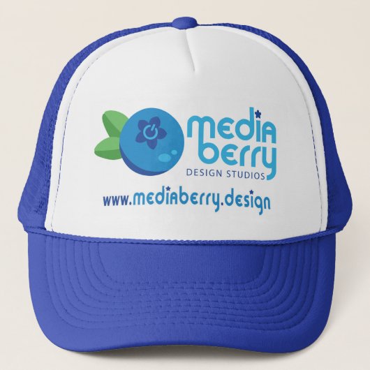 Media Berry Trucker Hat Pet (Voorkant)