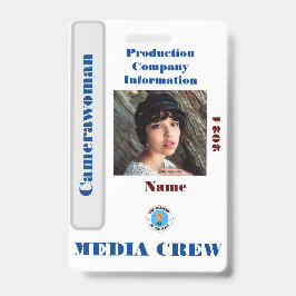Media Crew-badge Badge