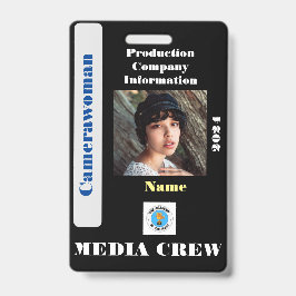Media Crew-badge Badge
