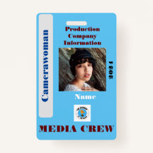 Media Crew-badge
