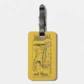 MEDIA Pa. BEDRIJFSENGINEER 1889 Road Grader Bagagelabel (Achterkant verticaal)