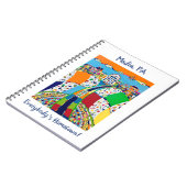 Media, Pennsylvania Notitieboek (Linkerzijde)