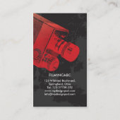 Media Professional-filmmaker Visitekaartje (Achterkant)