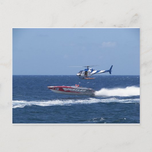 Mediahelikopter Briefkaart (Voorkant)