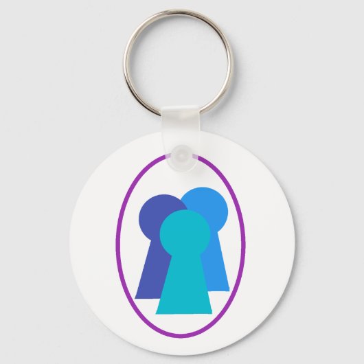 mediane systeemsleutelhanger sleutelhanger (Voorkant)