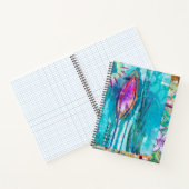 Médias mixtes Carnet floral (Intérieur)